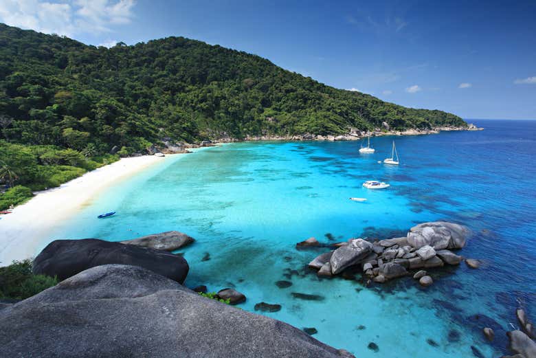 Excursión privada desde Phuket en lancha rápida