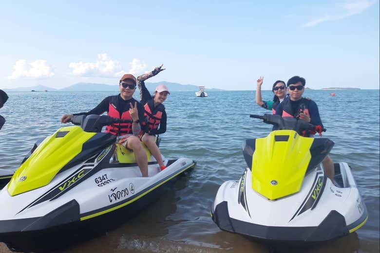 Tour en moto de agua por Koh Samui