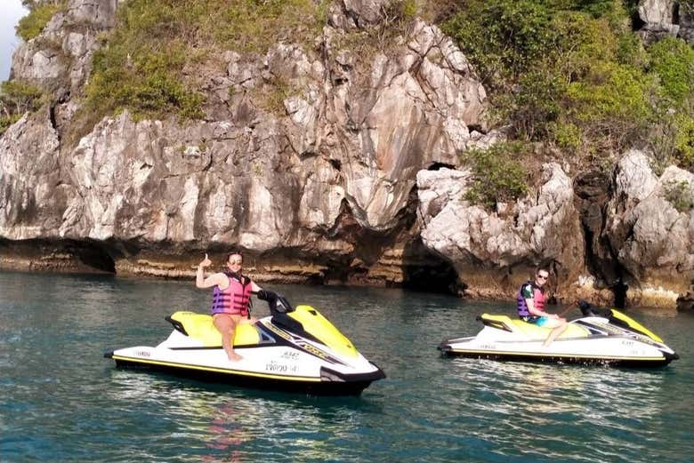 Tour en moto de agua por Koh Samui