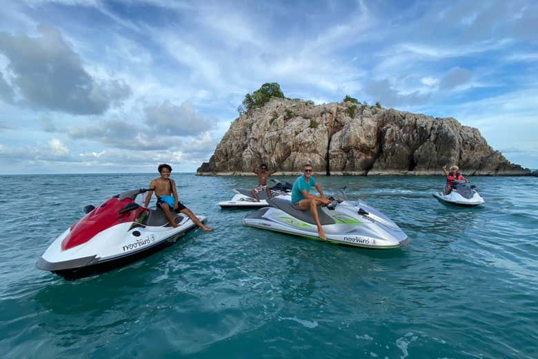 Tour en moto de agua por Koh Samui