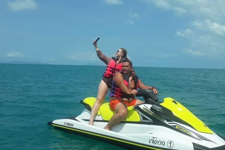 Tour en moto de agua por Koh Samui