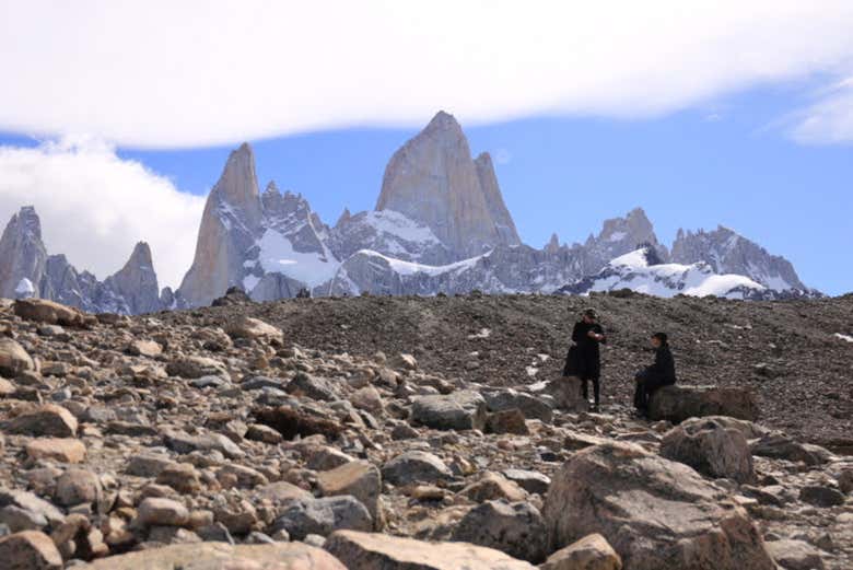 Trekking hasta la laguna de los Tres