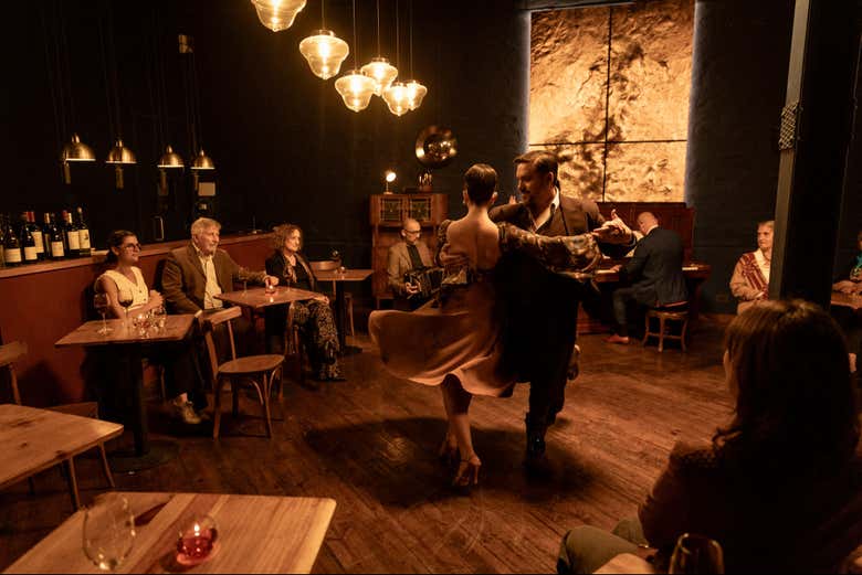 Espectáculo en Secreto Tango Society