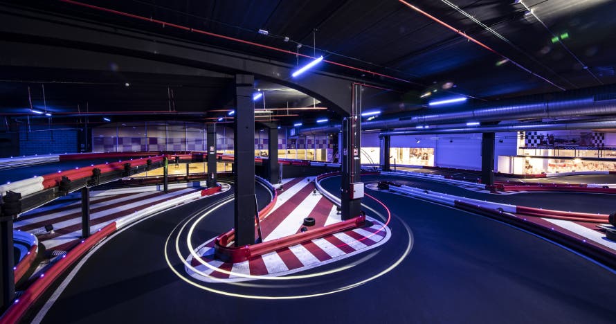 Indoor karting en kart RT8