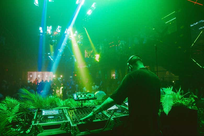 Fiesta en la discoteca Tropicalia