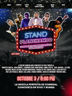 Stand planchando - El show