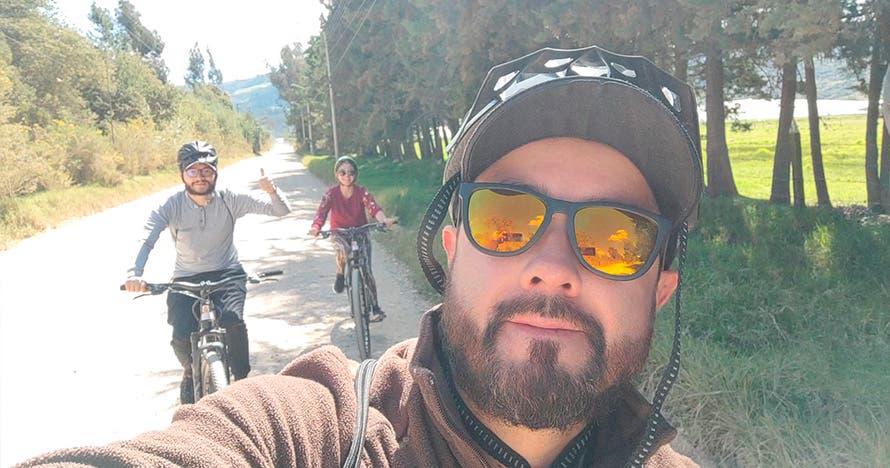 En bicicleta al desierto de Checua