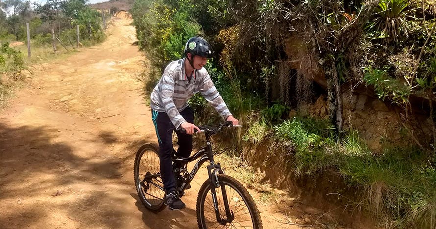 En bicicleta al desierto de Checua