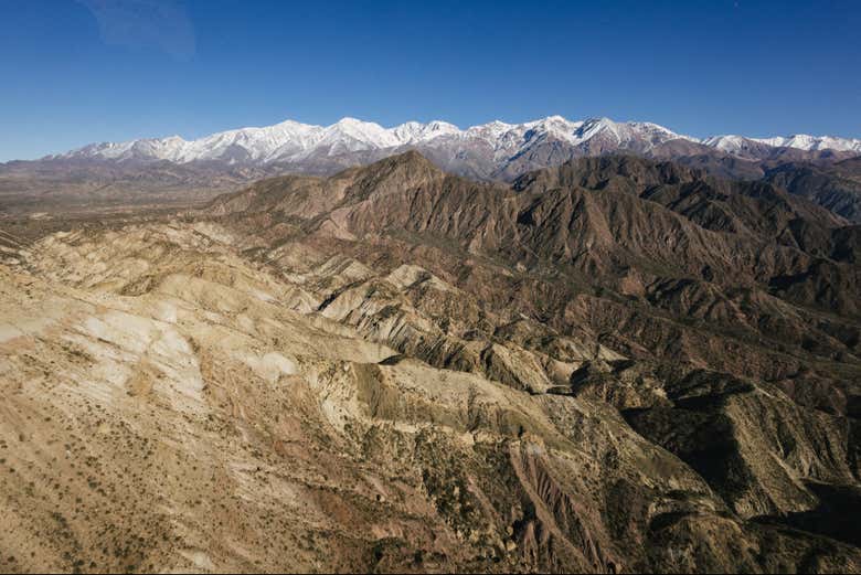 Paseo en helicóptero por Potrerillos