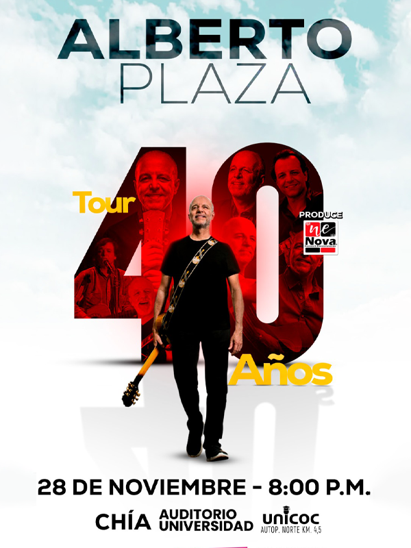 Alberto Plaza tour 40 años