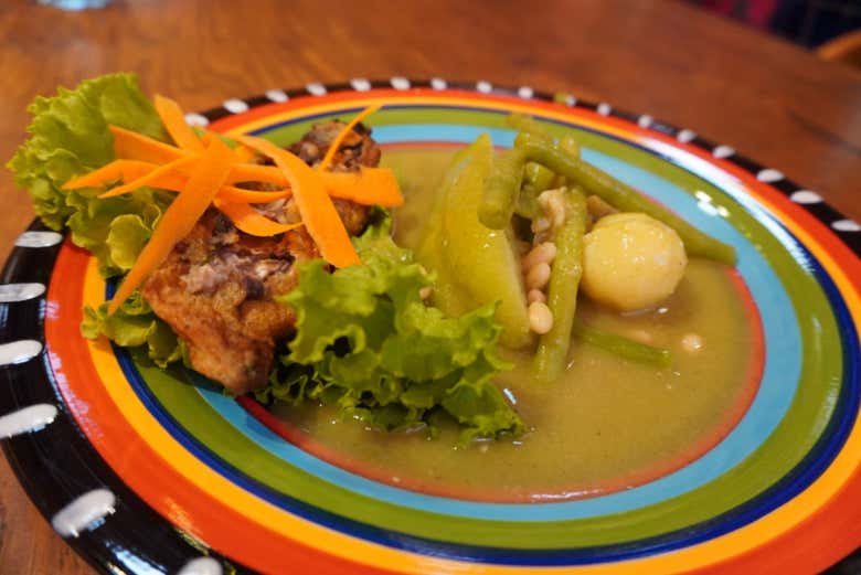 Comida y taller de cocina mexicana