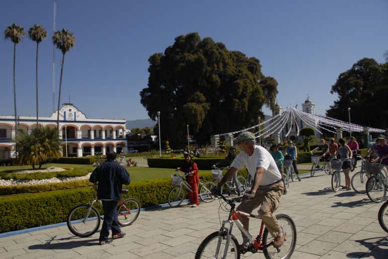 Tour en bicicleta por Santa María del Tule