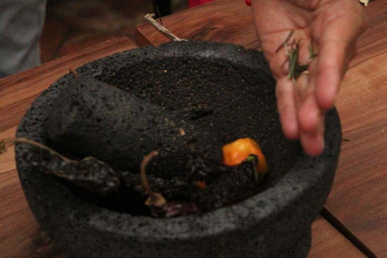 Cata de mezcales en Oaxaca
