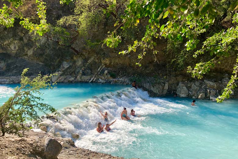 Excursión a las grutas de Tolantongo