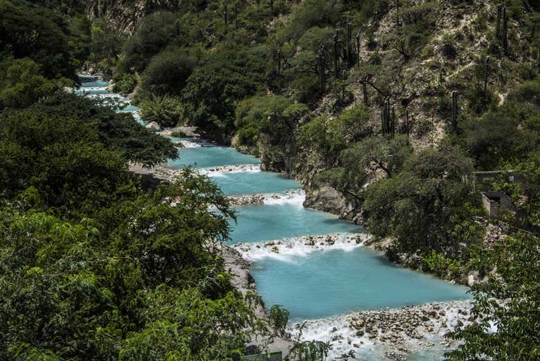 Excursión a las grutas de Tolantongo