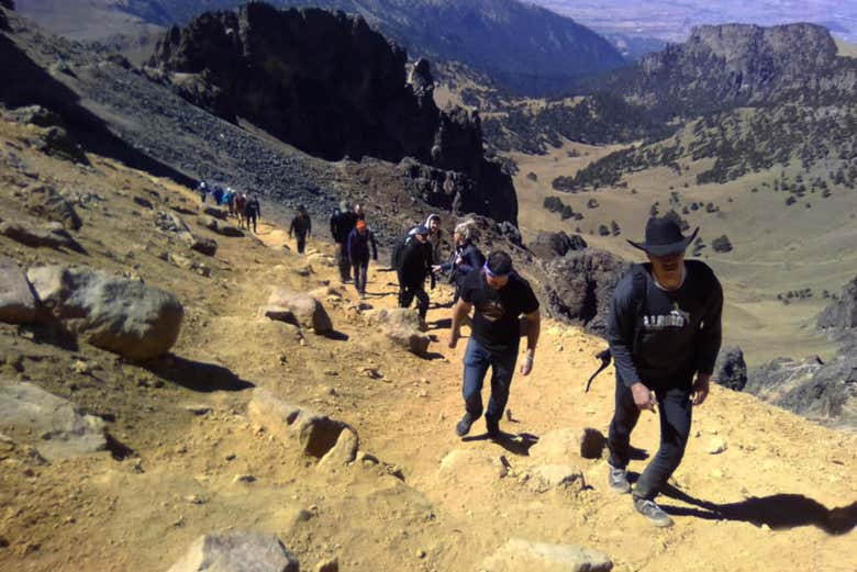 Excursión a los volcanes Popocatépetl e Iztaccíhuatl
