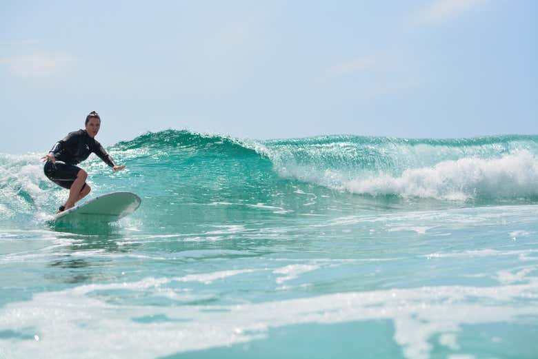 Curso de surf en Los Cabos