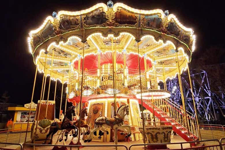 Entrada para las atracciones mecánicas de Aztlán Parque Urbano
