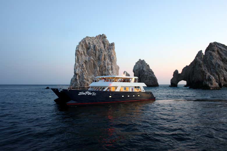 Avistamiento de ballenas en catamarán