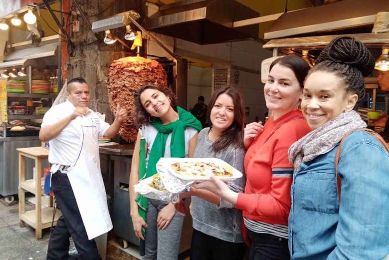 Free tour de tacos mexicanos