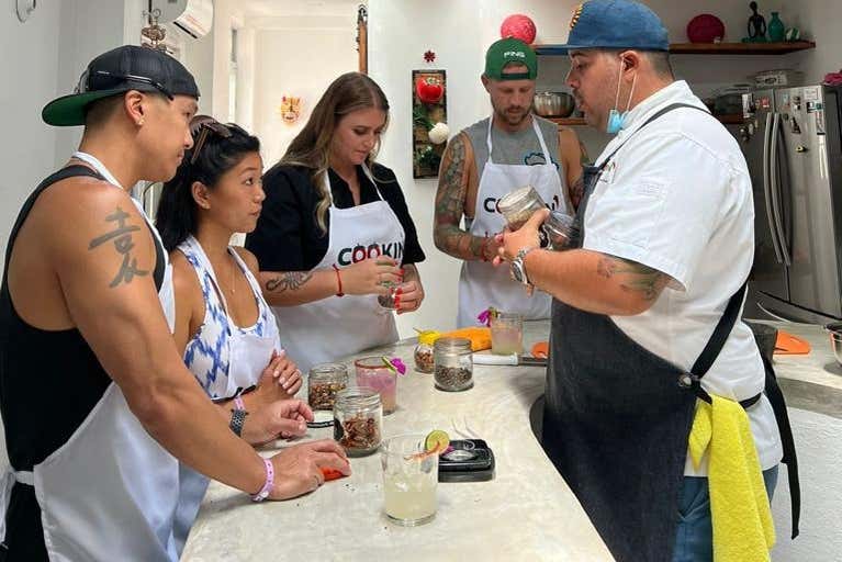 Clase de cocina mexicana en Los Cabos