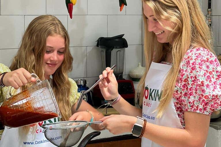 Clase de cocina mexicana en Los Cabos