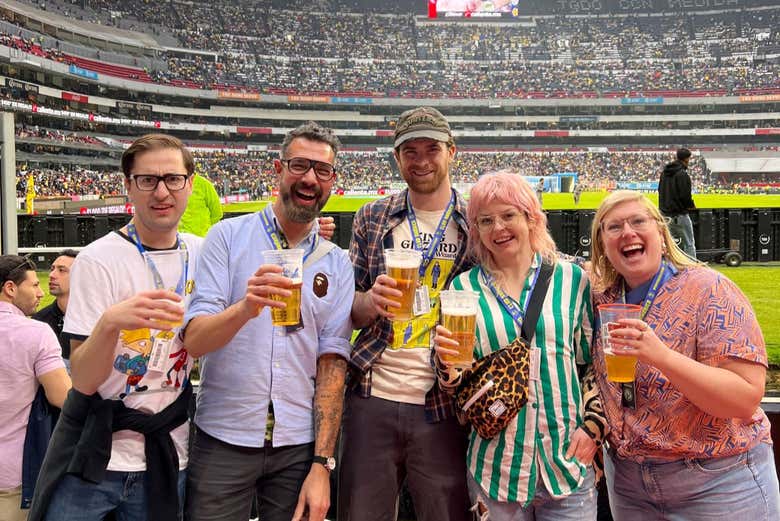Partido de fútbol en Ciudad de México con guía local