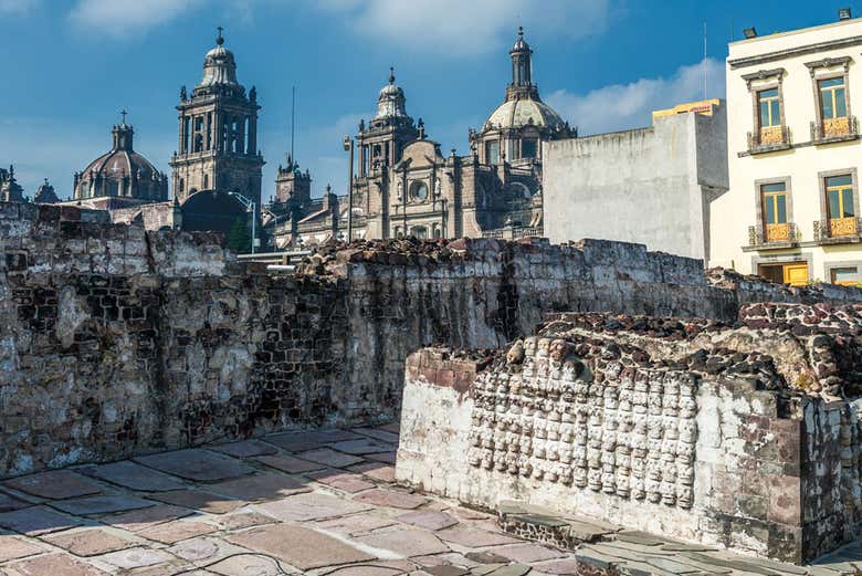 Entrada al Museo del Templo Mayor sin colas