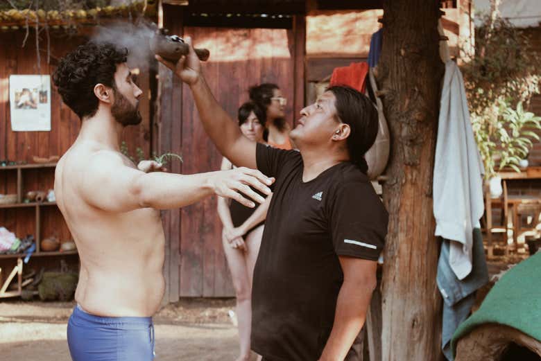 Experiencia temazcal en Aldea Tonantzin