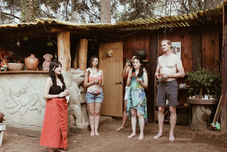 Experiencia temazcal en Aldea Tonantzin
