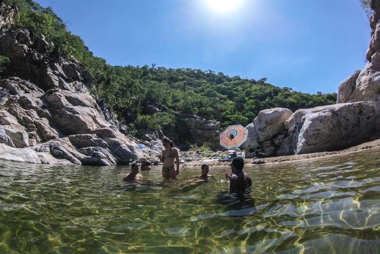 Senderismo por el Cañón de la Zorra