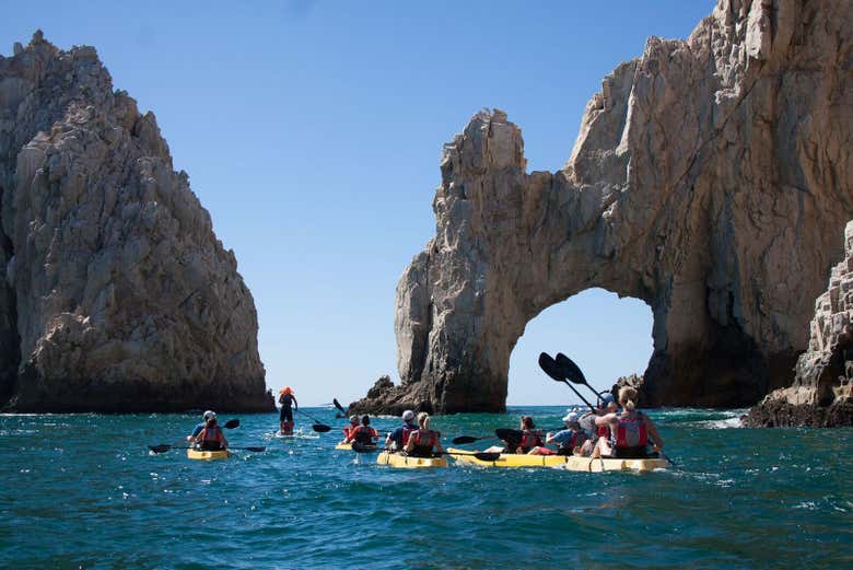 Kayak y snorkel en Los Cabos