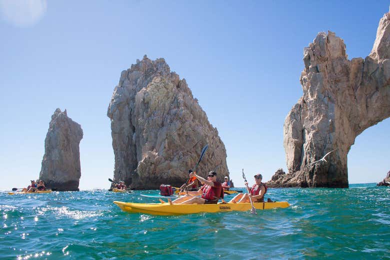 Kayak y snorkel en Los Cabos