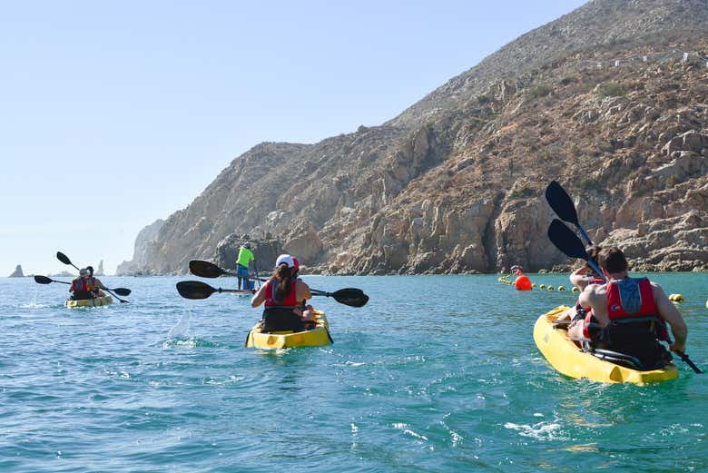 Kayak y snorkel en Los Cabos