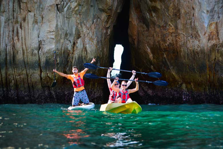 Kayak y snorkel en Los Cabos