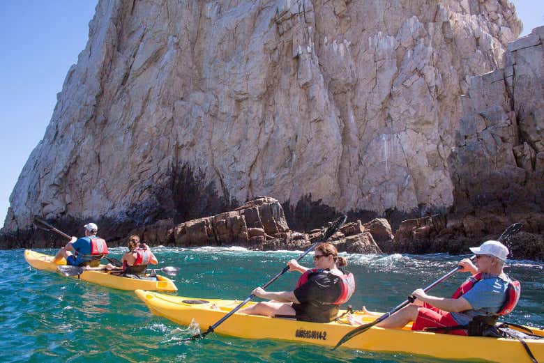 Kayak y snorkel en Los Cabos