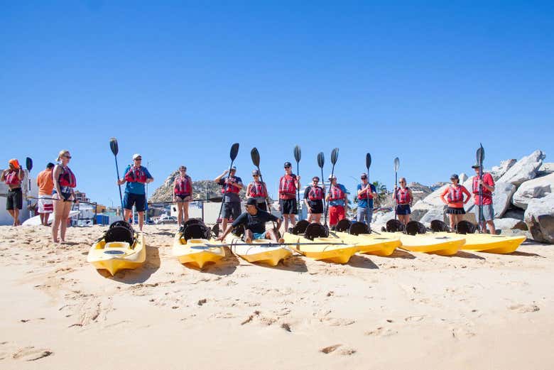 Kayak y snorkel en Los Cabos
