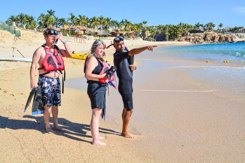 Kayak y snorkel en Los Cabos
