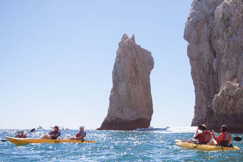 Kayak y snorkel en Los Cabos
