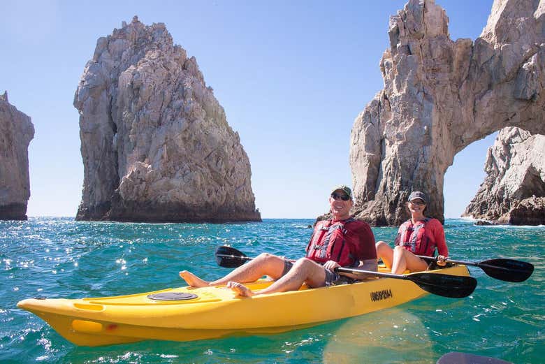 Kayak y snorkel en Los Cabos
