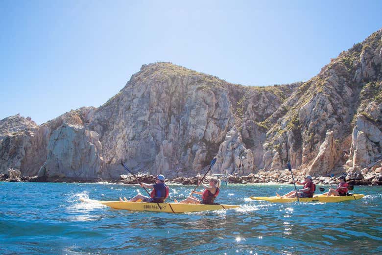 Kayak y snorkel en Los Cabos