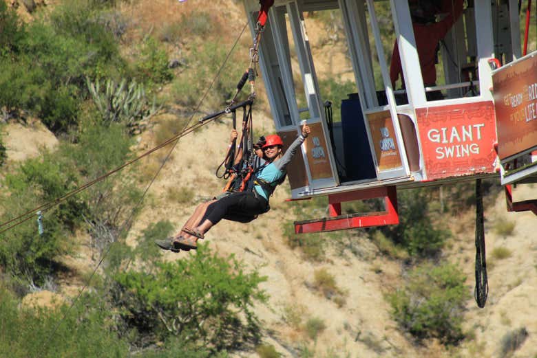 Entrada a Sling Swinger