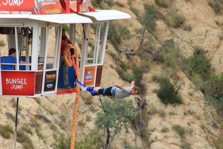 Bungee jumping en Los Cabos