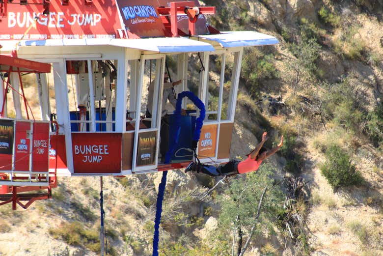 Bungee jumping en Los Cabos