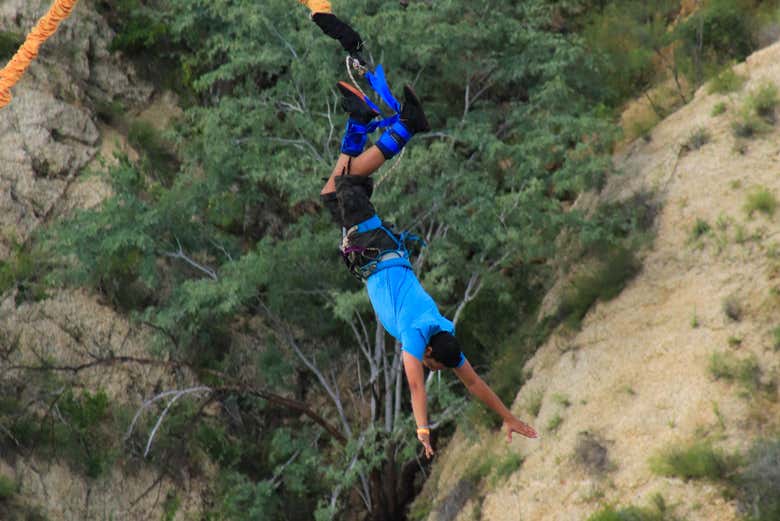 Bungee jumping en Los Cabos