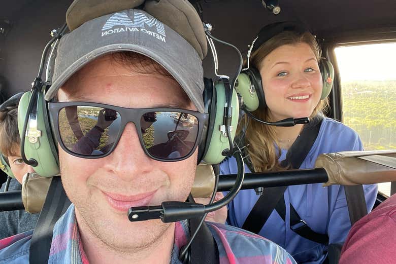 Excursión privada en helicóptero al Delta del Tigre