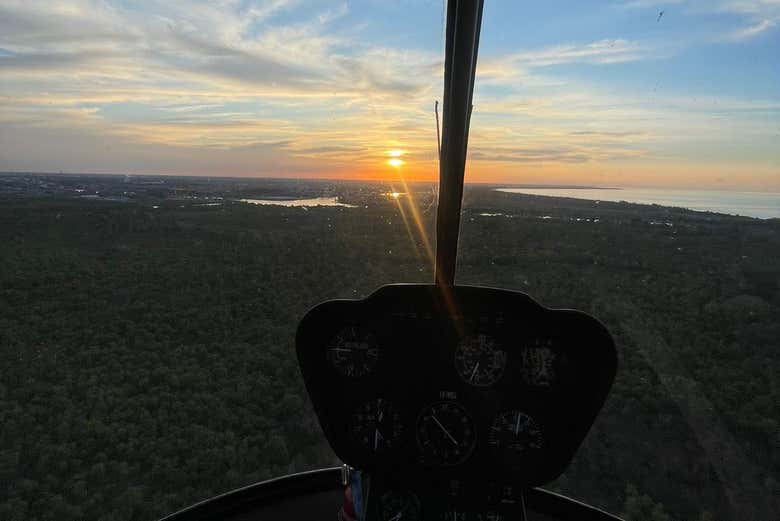 Excursión privada en helicóptero al Delta del Tigre