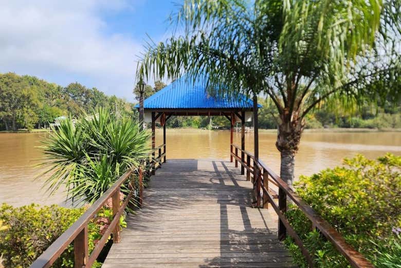 Excursión privada en helicóptero al Delta del Tigre