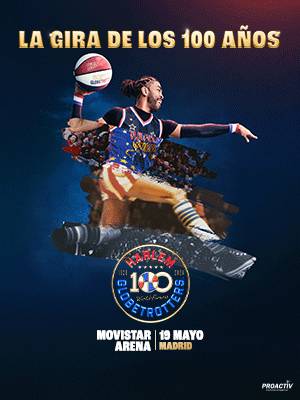 Harlem Globetrotters en Madrid. La gira de los 100 años