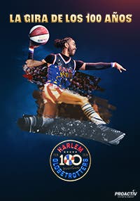 Harlem Globetrotters en Zaragoza. La gira de los 100 años